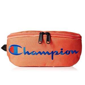 Champion 珊瑚色 Logo款 腰包