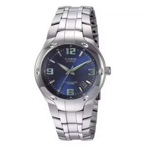 限PLUS会员，CASIO 卡西欧 EF106D-2AV 男士不锈钢手表