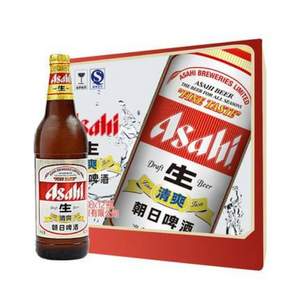 Asahi 朝日啤酒 清爽生 630ml*12瓶*3件 125元包邮