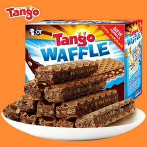 印尼进口，Tango 奥朗探戈 咔咔脆米巧克力夹心威化饼干160g*3盒