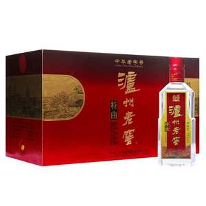 泸州老窖 特曲 52度 浓香型白酒 165ml*3瓶 