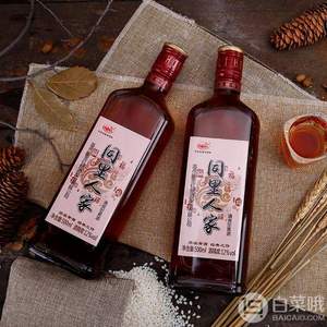 苏州特产，同里红 同里人家福黄酒 500ml*6瓶