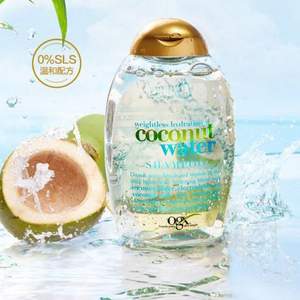 低于海淘，Ogx 歐姬絲 輕量保濕椰子水合物洗發(fā)水385ml 
