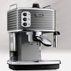 PRIMEDAY特价，Delonghi 德龙 Scultura 雕刻系列 ECZ351 半自动泵压式咖啡机