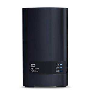 WD 西部數(shù)據(jù) Diskless My Cloud EX2 Ultra 雙盤位NAS 16TB