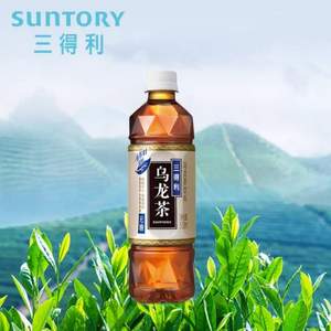 Suntory 三得利 无糖乌龙茶 500ml*15瓶 *2件