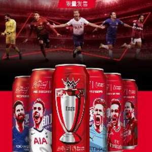 Budweiser 百威 英超聯(lián)名定制罐啤酒500ml*12聽