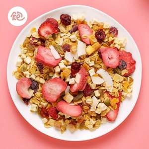 王飽飽 60%水果即食烘焙脆麥片 400g 