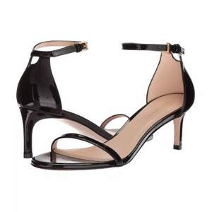 Stuart Weitzman 斯图尔特·韦茨曼 45 nudist traditional  一字带高跟凉鞋 $119.99