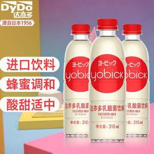 DyDo 达亦多 进口乳酸菌饮料 310ml*12瓶 