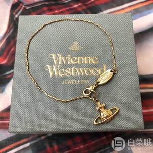 Vivienne Westwood 西太后 SUZIE 土星玫瑰金手链 £56