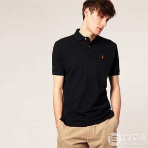 限S碼，Ralph Lauren 拉爾夫?勞倫 Classic Fit Mesh 男款短袖Polo衫