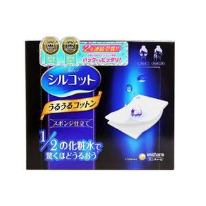 尤妮佳 Silcot 省水薄款/壓邊厚款 化妝棉 40片裝 *3件 