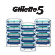 销量第一，Gillette 吉列 锋隐5 剃须刀头 12件装 