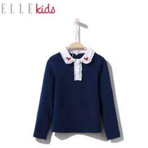 ELLE kids 女童长袖翻领POLO衫 2色