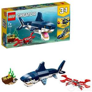 19新品，LEGO 乐高 创意系列 31088 深海生物
