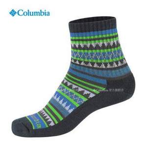 Columbia 哥伦比亚 男女通用印花舒适运动袜 LU0460