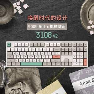Akko 艾酷 3108 v2 9009 Retro 机械键盘
