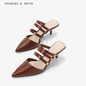CHARLES＆KEITH  女士尖头高跟鞋 CK1-60580107 *2件 250.2元包邮
