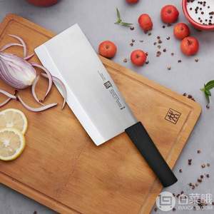 ZWILLING 双立人 Feel系列 不锈钢切菜刀+竹制砧板