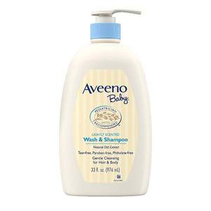 Aveeno 艾维诺 婴儿洗发沐浴二合一 976ml*2件装