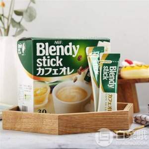日本进口，AGF Blendy系列 三合一棒装牛奶咖啡12g*30支
