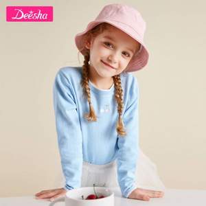 Deesha Mini 笛莎 女童韩版针织衫（120~165码）多色