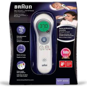 Braun 博朗 No touch 溫度計體溫槍  NTF3000