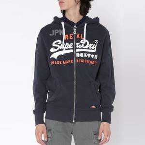 库存浅！Superdry 极度干燥 男式连帽运动开衫 XS码