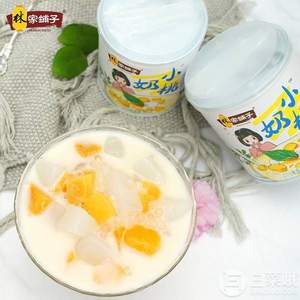 中国罐头十强企业，林家铺子 酸奶黄桃西米露罐头 312g*4罐