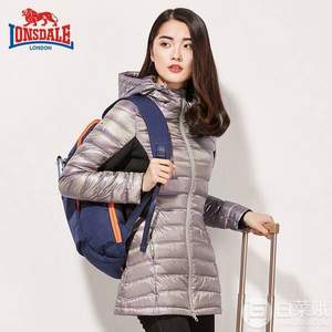 lonsdale 龍獅戴爾 輕薄中長款90%羽絨服 7色