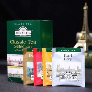 AHMAD TEA 亚曼 英式红茶 经典组合装 2g*20袋*2件