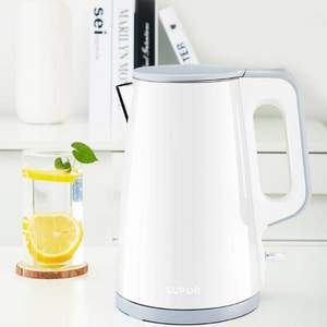 苏泊尔 SW-15T018 家用电热水壶不锈钢烧水壶1.5L