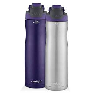 Contigo 康迪克 Autoseal Chill 不锈钢运动保温杯700ml*2个装