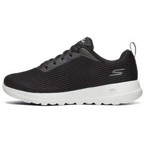 SKECHERS 斯凯奇 go walk max 女士绑带健步鞋休闲鞋 15641/BKW 