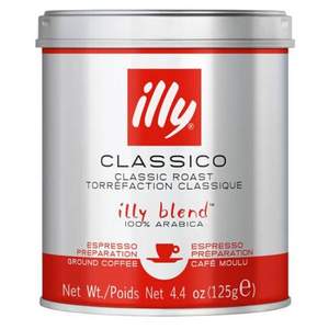 ILLY 意利  浓缩咖啡粉(中度烘焙) 125g 