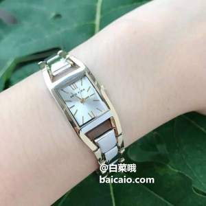 Anne Klein 安妮·克莱因 10/6419SVTT 女士方形双色手链腕表