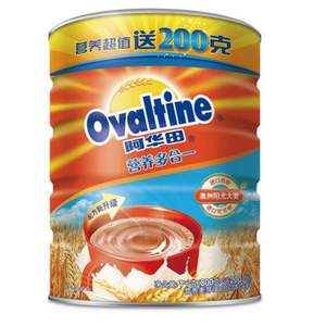 Ovaltine 阿华田 营养蛋白型固体饮料超值装 1kg *3件 +凑单品 69.2元