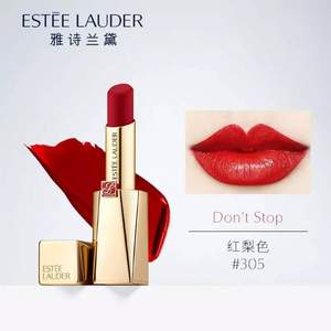 PlUS会员，ESTEE LAUDER 雅诗兰黛 绝色魅惑唇膏 新金管口红 #305 红梨色 *2件 388元包邮