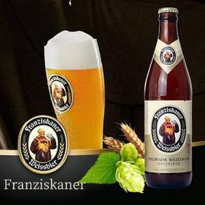 Franziskaner 范佳樂 小麥啤酒 450ml*12瓶裝 