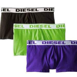 限M码，Diesel 迪赛 男士平角内裤3条装