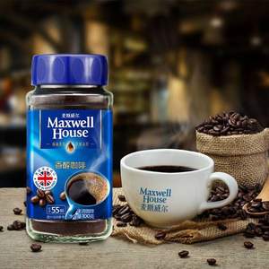 Maxwell House 麦斯威尔 醇品速溶纯黑咖啡 100g*4件 
