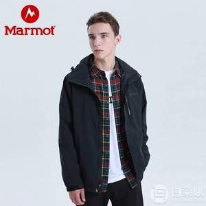 2019新款，Marmot 土拨鼠 Southridge 男士防水防风透气冲锋衣 V50680 三色