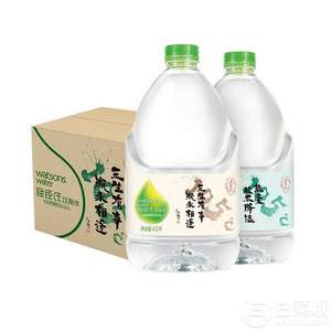 Watsons 屈臣氏 蒸馏制法 饮用水 4.5L*4桶 