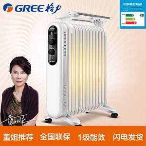 Gree 格力 NDY19-X6021 家用節(jié)能13片油汀取暖器