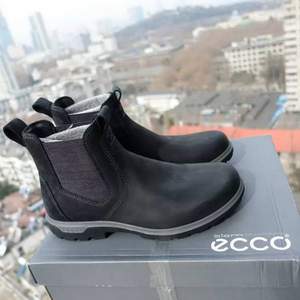 42碼，ECCO 愛步 Whistler斯勒系列 男士切爾西短靴