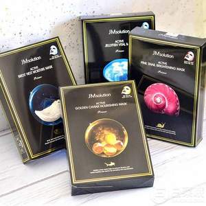 JMsolution 新款面膜組合裝 10片 *8盒（燕窩+蝸牛+魚子醬+水母）