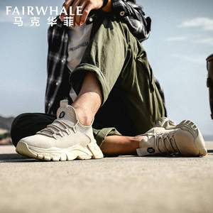 Mark Fairwhale 马克华菲 19年新款 透气运动老爹鞋 3色