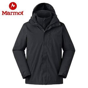 Marmot 土拨鼠 castleton component 三合一户外冲锋衣 V40920