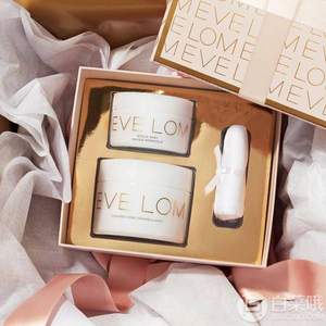 EVE LOM 2019圣誕套裝（卸妝潔面膏200ml+急救面膜100ml+潔面巾） 